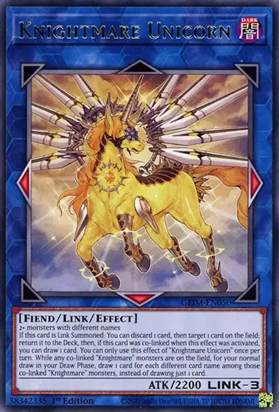 05 knightmare unicorn ygo card 1 18 Best Fiend Cards In Yu-Gi-Oh!