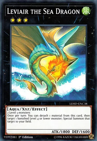 05 leviair the sea dragon card yugioh 1 15 Best Rank 3 XYZ Monsters in Yu-Gi-Oh!