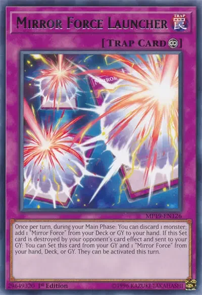 05 mirror force launcher card 1 12 Best Mirror Force Cards in Yu-Gi-Oh! 