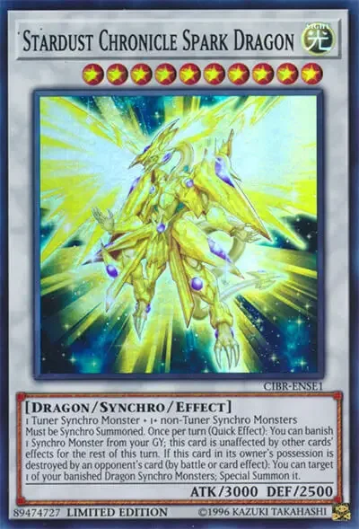 05 stardust chronicle spark dragon card 1 15 Best Stardust Cards in Yu-Gi-Oh!