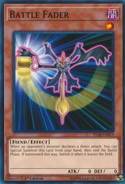 06 battle fader ygo card 1 21 Best Level 1 Monster Cards in Yu-Gi-Oh!