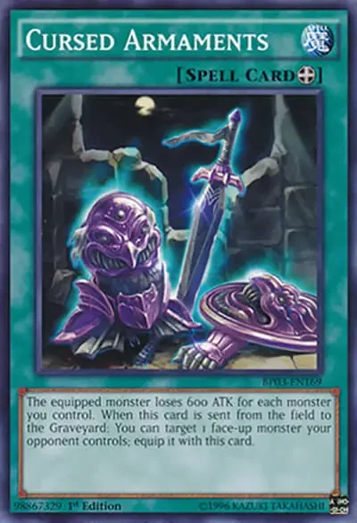 06 cursed armaments card yugioh 1 18 Best Yu-Gi-Oh! Cards That Reduce Attack