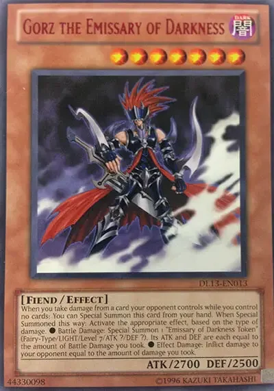 06 gorz the emissary of darkness card 1 18 Best Token Creation Cards in Yu-Gi-Oh!