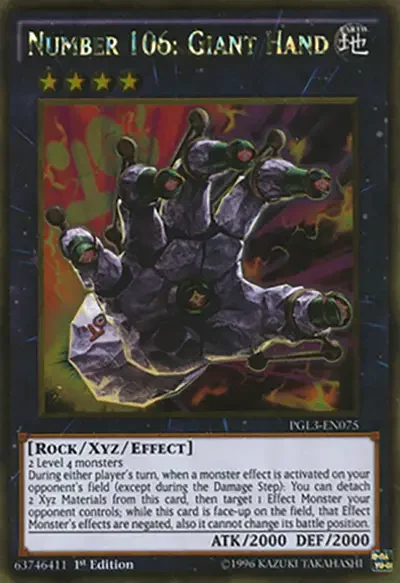 06 number 106 giant hand card yugioh 18 Best Rock-Type Monsters in Yu-Gi-Oh!