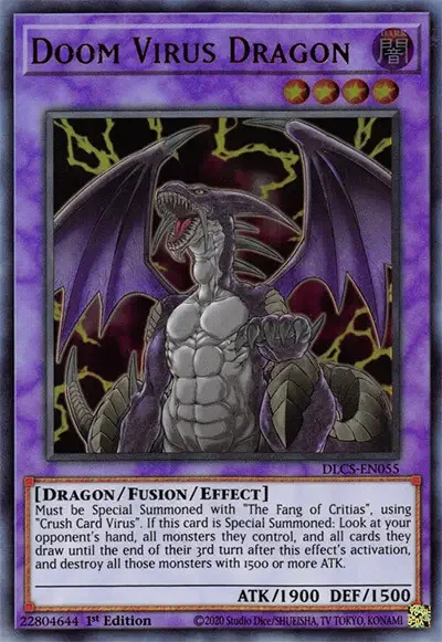 07 doom virus dragon card yugioh 1 18 Best Hand Destruction Cards in Yu-Gi-Oh!