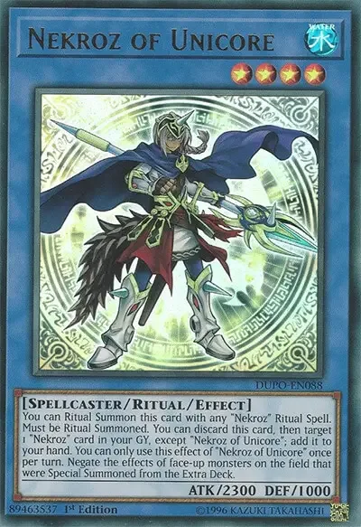 07 nekroz of unicore ygo card 1 18 Best Spellcaster Monster Cards in Yu-Gi-Oh!