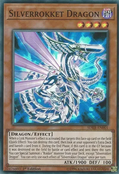 07 silverrokket dragon ygo card 1 15 Best Rokket Cards in Yu-Gi-Oh!