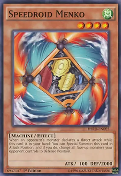 07 speedroid menko ygo card 1 18 Best Yu-Gi-Oh Cards That Stop Attacks