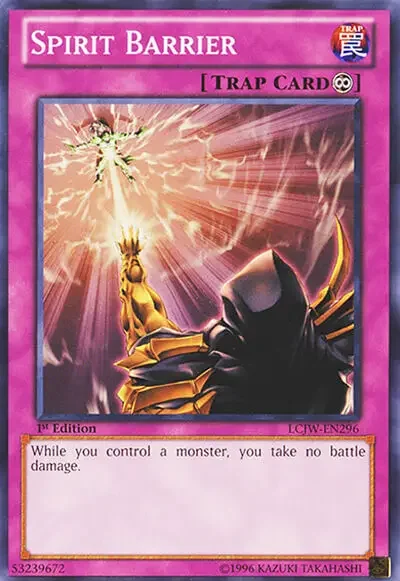07 spirit barrier ygo card 1 18 Best Continuous Trap Cards in Yu-Gi-Oh!