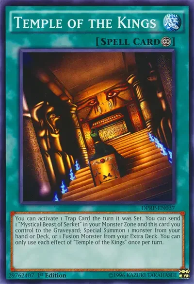 07 temple of the kings ygo card 1 15 Best Searchers Cards in Yu-Gi-Oh!