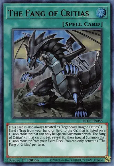 08 fang of critias ygo card 1 18 Best Cards in Seto Kaiba’s Deck in Yu-Gi-Oh!
