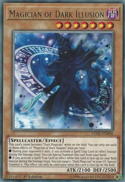 08 magician of dark illusion yugioh card 1 12 Best Dark Magician Support Cards in Yu-Gi-Oh!