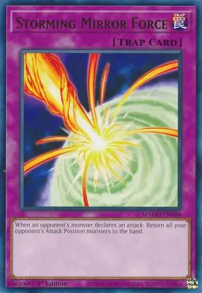 09 storming mirror force card 1 21 Best Trap Cards in Yu-Gi-Oh!