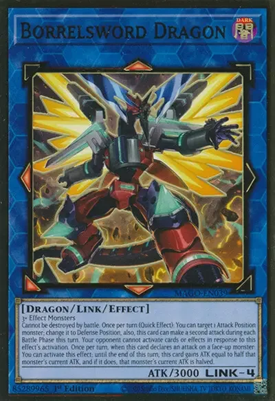 10 borrelsword dragon ygo card 1 18 Best Yu-Gi-Oh! Cards That Reduce Attack