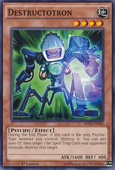 10 destructotron card yugioh 1 15 Best Psychic Monster Cards in Yu-Gi-Oh!
