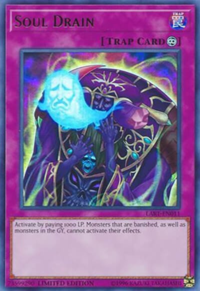 10 soul drain yugioh card 1 18 Best Continuous Trap Cards in Yu-Gi-Oh!