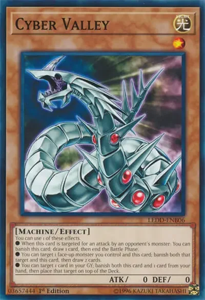 11 cyber valley ygo card 1 18 Best Yu-Gi-Oh Cards That Stop Attacks
