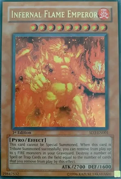 11 infernal flame emperor card yugioh 1 15 Best Pyro Type Monsters in Yu-Gi-Oh!