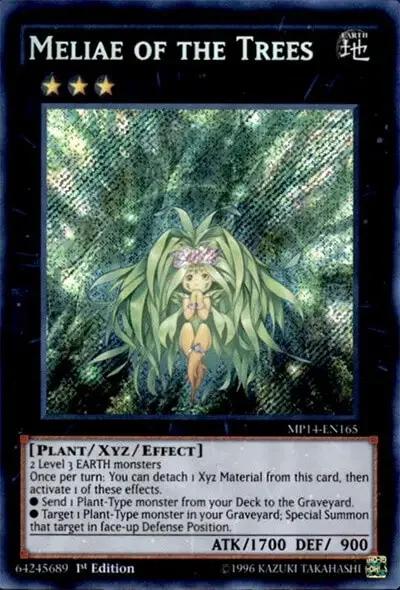11 meliae of the trees ygo card 1 18 Best Plant Monsters in Yu-Gi-Oh!