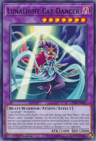 12 lunalight cat dancer ygo card 1 18 Best Multiple Attackers in Yu-Gi-Oh!