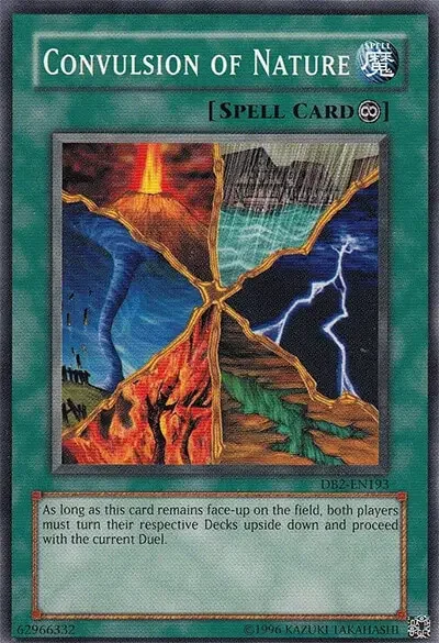13 convulsion of nature card 1 18 Best Continuous Spell Cards in Yu-Gi-Oh!