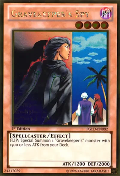 13 gravekeepers spy ygo card 1 25 Most Nostalgic Cards Yu-Gi-Oh!