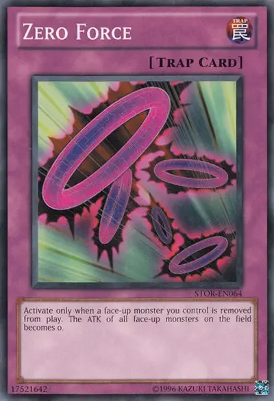 13 zero force yugioh card 1 18 Best Yu-Gi-Oh! Cards That Reduce Attack