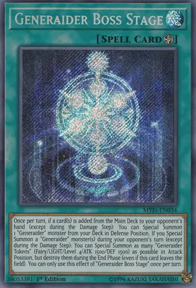 14 generaider boss stage ygo card 1 18 Best Token Creation Cards in Yu-Gi-Oh!