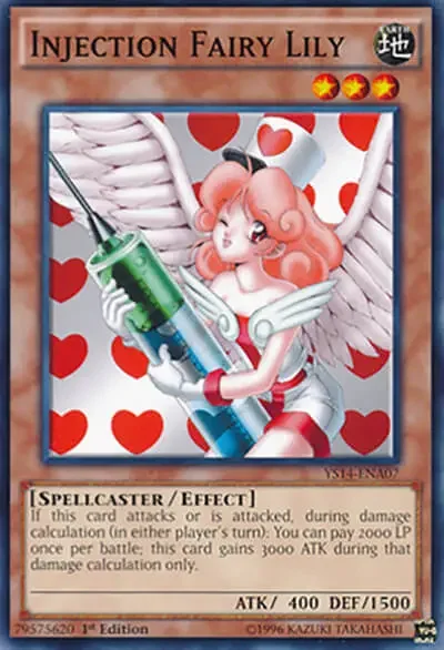 14 injection fairy lily card yugioh 1 35 Most Iconic Female Cards in Yu-Gi-Oh!