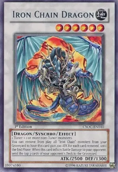 14 iron chain dragon ygo card 1 18 Best Mill Cards in Yu-Gi-Oh!