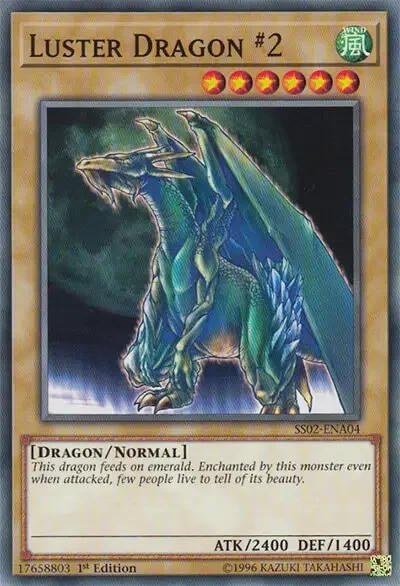 14 luster dragon number 2 ygo card 1 18 Best Cards in Seto Kaiba’s Deck in Yu-Gi-Oh!