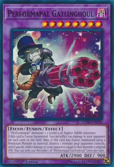 14 performapal gatlinghoul card 1 18 Best Fusion Monsters in All Of Yu-Gi-Oh!