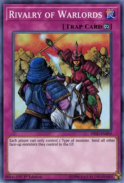 14 rivalry of warlords ygo card 1 18 Best Continuous Trap Cards in Yu-Gi-Oh!