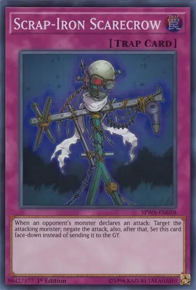 14 scrap iron scarecrow ygo card 1 18 Best Yu-Gi-Oh Cards That Stop Attacks