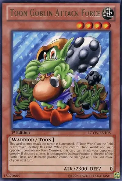 14 toon goblin attack force card 1 18 Best Toon Cards in Yu-Gi-Oh!