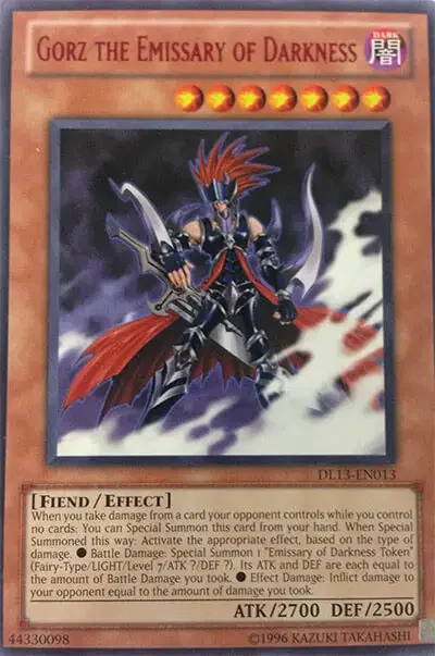 15 alt gorz the emissary of darkness card 1 25 Best Hand Traps Cards in Yu-Gi-Oh!