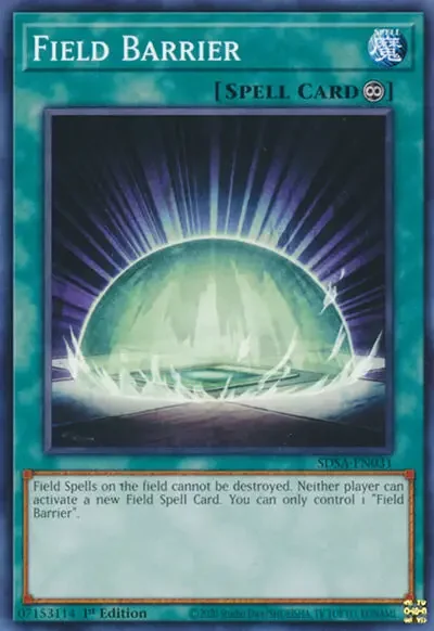 15 field barrier yugioh card 1 18 Best Continuous Spell Cards in Yu-Gi-Oh!
