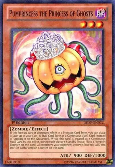 15 pumprincess the princess of ghosts card 1 18 Best Yu-Gi-Oh! Cards That Reduce Attack
