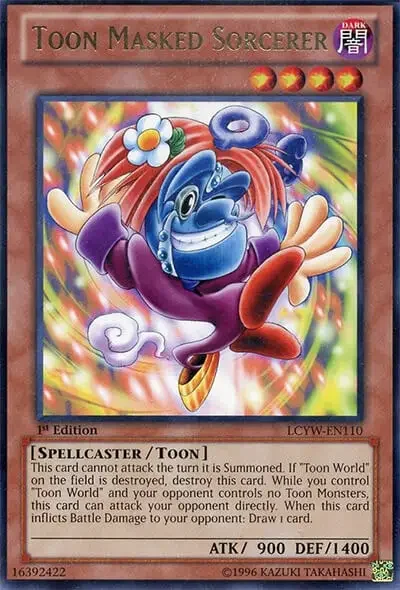 15 toon masked sorcerer 1 18 Best Toon Cards in Yu-Gi-Oh!