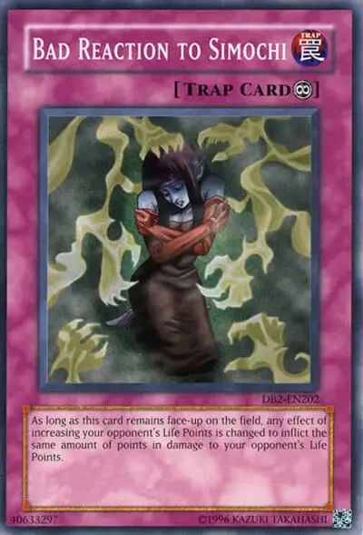 20 bad reaction to simochi card yugioh 1 25 Best Burn Cards in Yu-Gi-Oh!