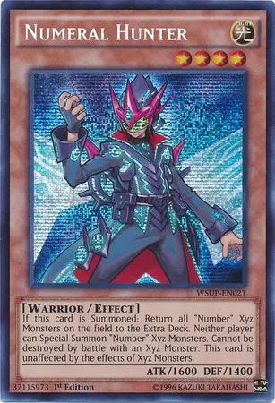 NumeralHunter WSUP EN PScR 1E.png 18 Best Warrior Monster Cards in Yu-Gi-Oh!