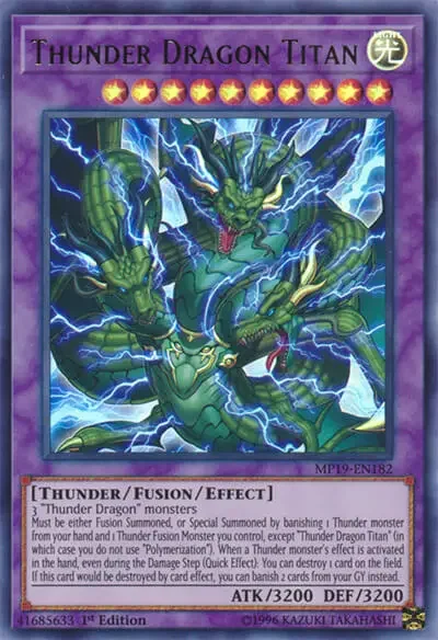 01 thunder dragon titan card yugioh 1 18 Best Thunder Type Monsters In Yu-Gi-Oh!