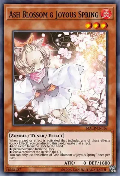 02 ash blossom and joyous spring card 18 Best Zombie Cards in Yu-Gi-Oh!