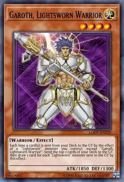 03 garoth lightsworn warrior ygo card 17 Best Lightsworn Cards in Yu-Gi-Oh!