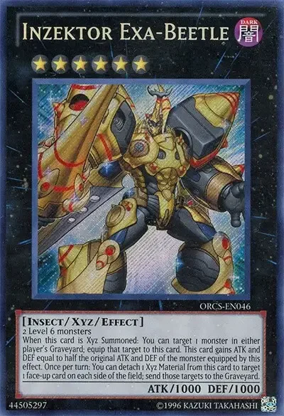 03 inzektor exa beetle yugioh card 1 18 Best Insect Type Monsters in Yu-Gi-Oh!
