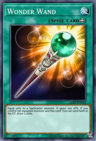 03 wonder wand ygo card 16 Best Spellcaster Support Cards in Yu-Gi-Oh!