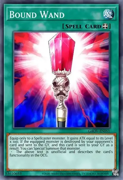 04 bound wand yugioh card 16 Best Spellcaster Support Cards in Yu-Gi-Oh!