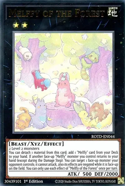 04 melffy of the forest card yugioh 22 Most Cutest & Adorable Cards in Yu-Gi-Oh!