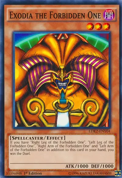 05 exodia the forbidden one head ygo 21 Most Iconic Archetypes in Yu-Gi-Oh!