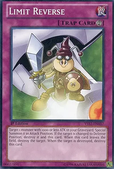 05 limit reverse card yugioh 12 Best Cards That Revive Monsters in Yu-Gi-Oh!